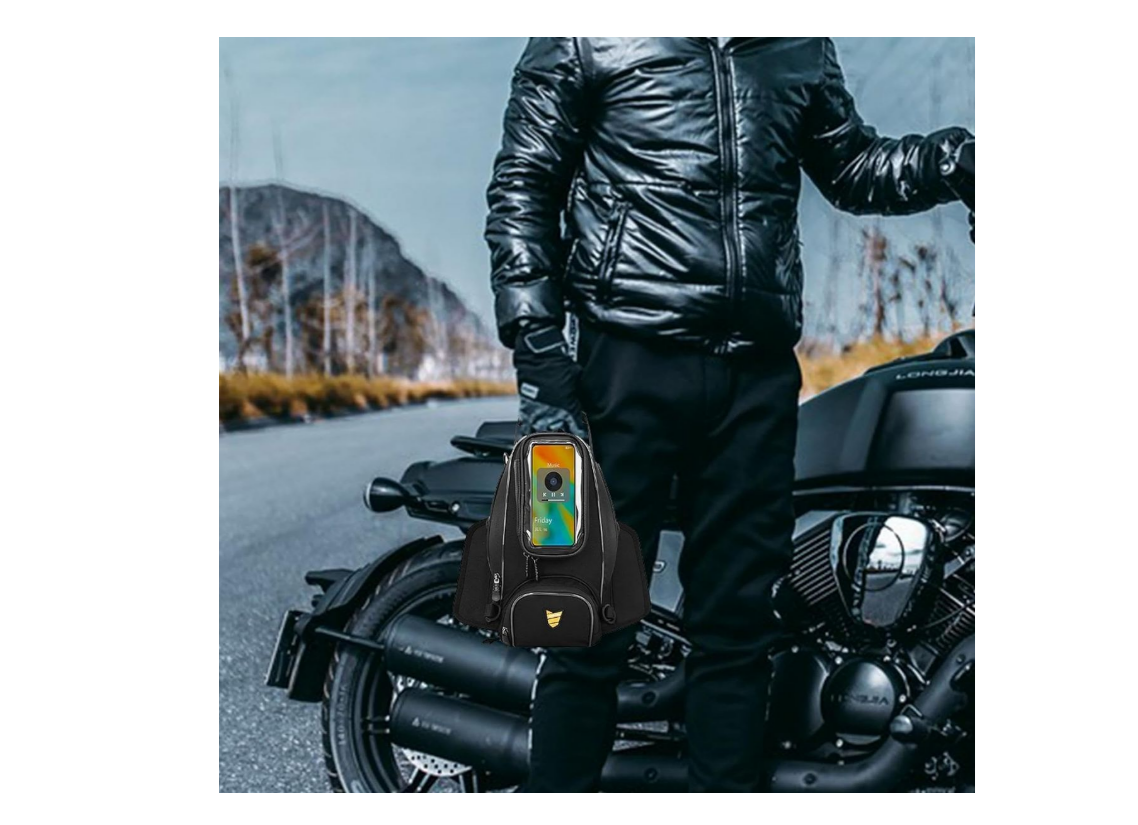 Universal Motorcycle Tank Bag Tail Bag Rack Bag Saddle Bag Motorbike Bag