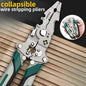 Collapsible Wire Stripping Pliers