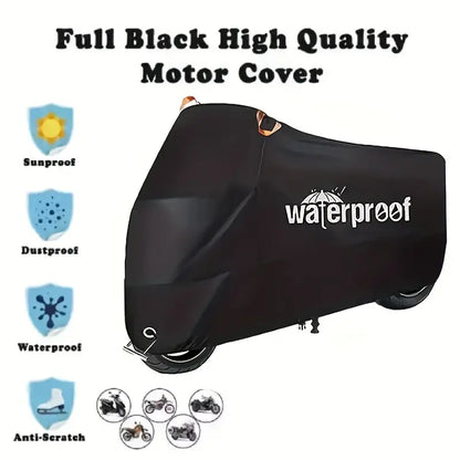 1pc Water & Sunroof Motorcycle Cover