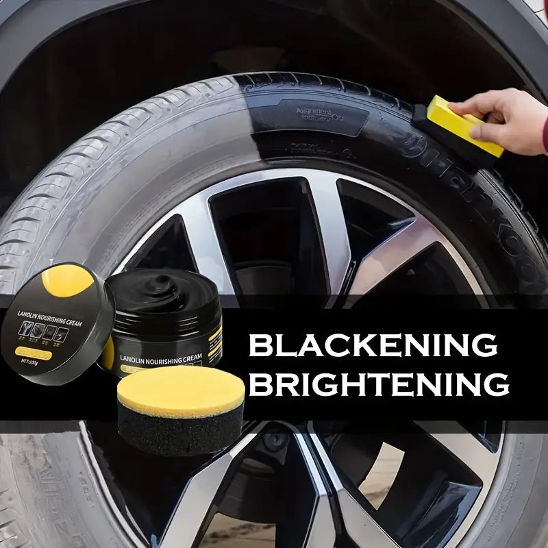Premium Tire Shine & Protection Wax