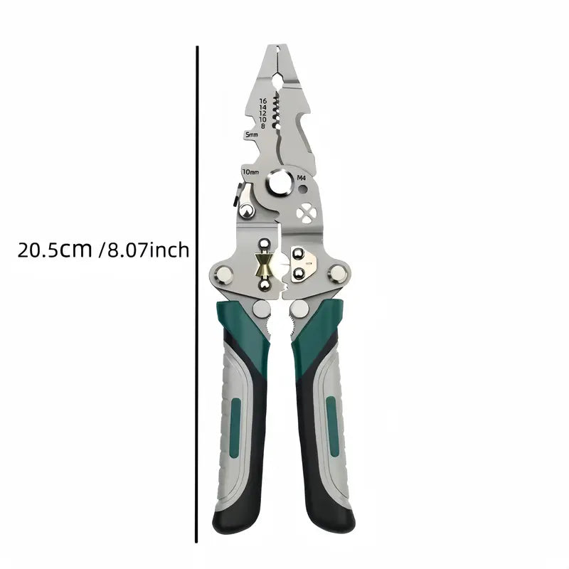 Collapsible Wire Stripping Pliers
